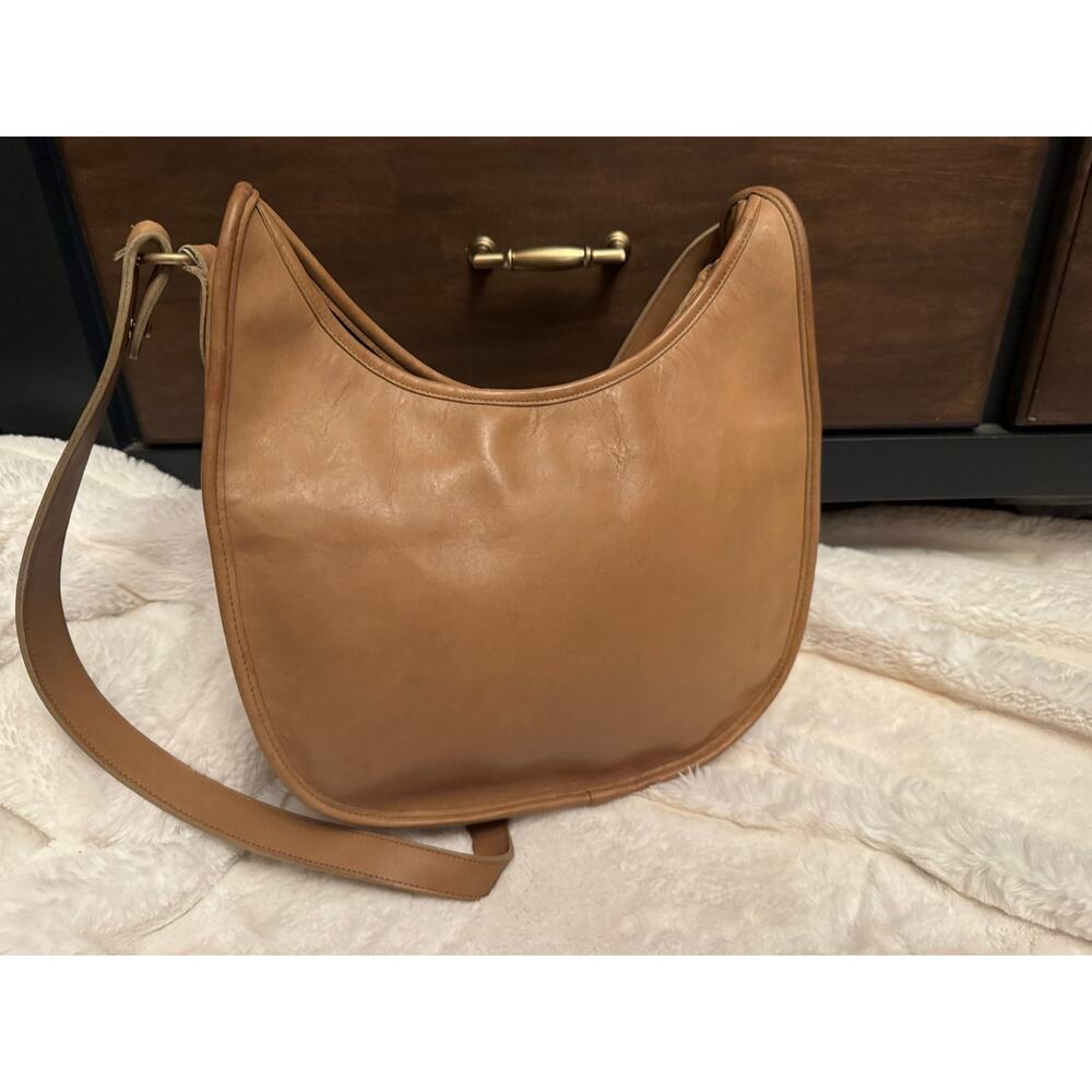 RARE Gorgeous Coach Vintage Beckett in Putty Natural Condition - Picture 4 of 11